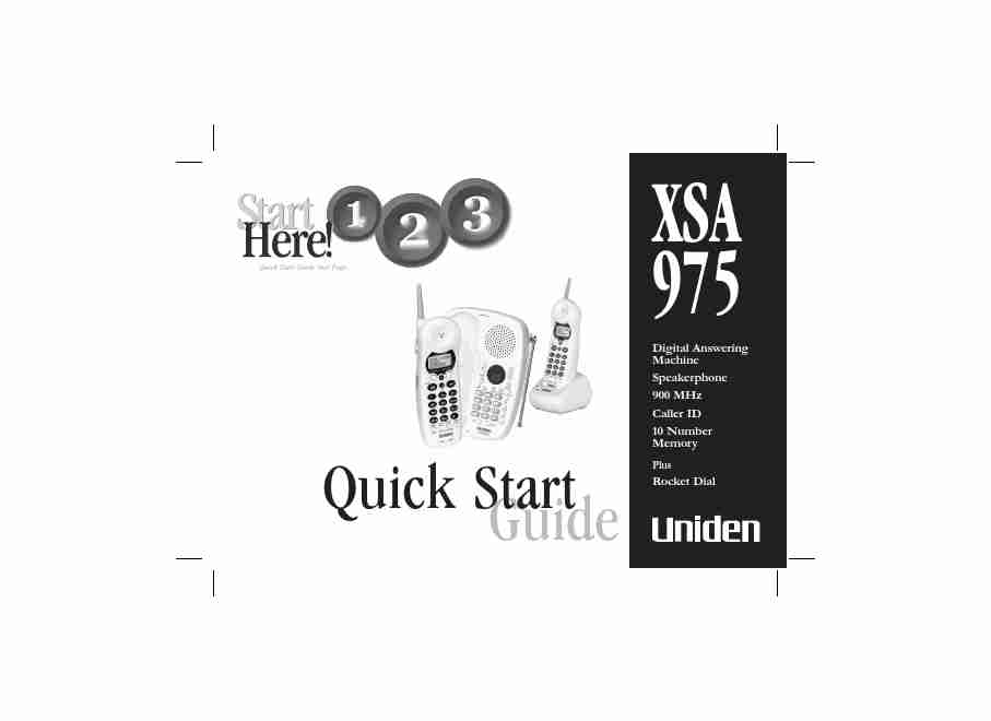 Uniden Answering Machine XSA 975-page_pdf